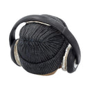 Dead Beat Headphones Skull 17cm Grey Beenie Hat Polyresin 5