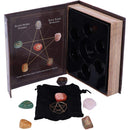 Salems Spell Kit Set of Six Witches Wellness Stones in Decorated Box Salems 6