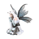 Fae Lore Winter Fairy Wearing Wolf Hide 30cm 3