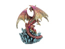 Ruby Oracle Red Dragon Fortune Seer Figurine 18.5cm 4