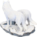 Warriors of Winter Wolf Figurine by Lisa Parker Snowy Ornament 35cm 5