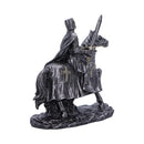 To Serve a Majestic Templar Knight Figurine on Horseback 16cm 4