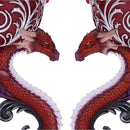 Dragons Devotion Twin Dragon Heart Set of Two Goblets 18.5cm 5