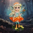 Summer Fae Fairy Figurine with Butterflies and Flowers 20cm 2