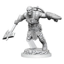 Earth Genasi Fighter: D&D Nolzur's Marvelous Unpainted Miniatures (W20) 1