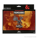 D&D Frameworks Vrock Unpainted and Unassembled Miniature