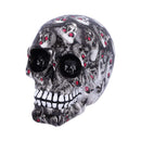 Set of 6 Bloodshot Red Eyed Skull Ornaments Medium 11cm Pack 2