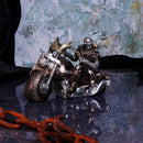 Bronze Full Throttle Motorbike Figurine 17cm 4