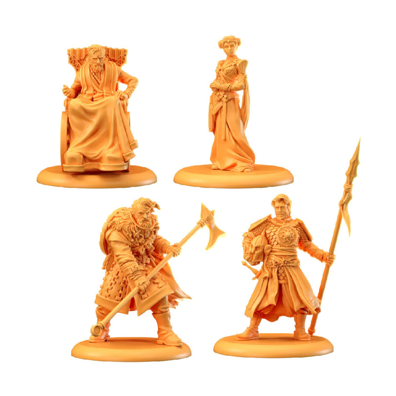 CMON A Song of Ice & Fire Tabletop Miniatures Game House Martell Starter Set - Lead The Resilient House Martell! Strategy Game for Adults, Ages 14+, 2+ Players, 45-60 Minute Playtime, Made by CMON