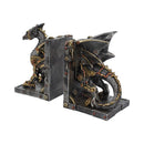 Dracus Machina Steampunk Dragon Bookends 27cm 2