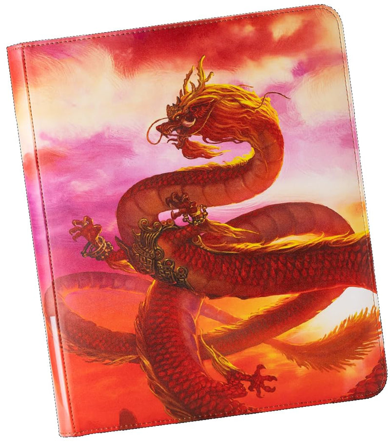 Dragon Shield Zipster Binder, Regular, Wood Dragon 2024