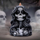 Calaveras Offering Gothic Day of the Dead Inspired Backflow Incense Burner 16cm 6