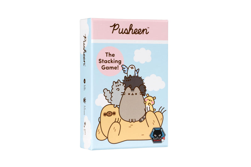 Alley Cat Games Pusheen The Stacking Board Game - Adorable Cat-Themed Dexterity Challenge - 2 to 6 Players Ages 6+ 15 Minutes - Stack Balance and Play with Pusheen and Friends