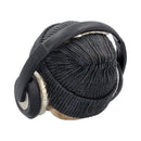 Dead Beat Headphones Skull 17cm Grey Beenie Hat Polyresin 4