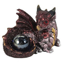 Hatchling Treasures Set of 4 Dragon Figurines 5.5cm 6
