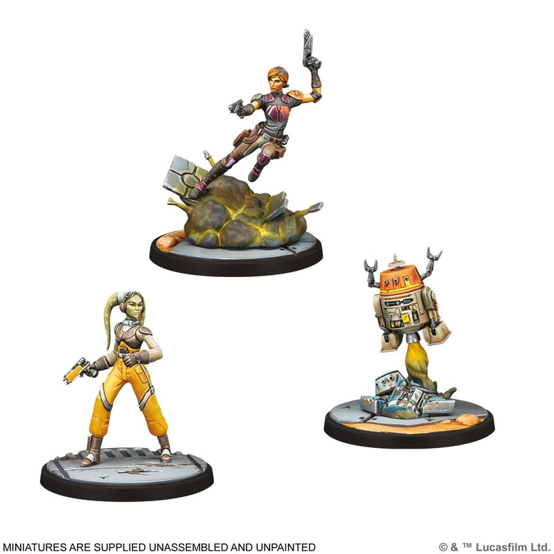 Atomic Mass Games Star Wars Shatterpoint Make The Impossible Possible Squad Pack - Tabletop Miniatures Game, Strategy Game for Kids and Adults, Ages 14+, 2 Players, 90 Minute Playtime