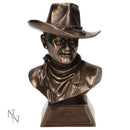 Bronze John Wayne Bust Small 18cm Captain Jake Cutter Comancheros Figurine 2