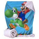 Super Mario and Yoshi Throw Blanket 100 X 150cm 2