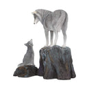 Guidance Ornament Wolf and Pup Figurine by Lisa Parker 25cm 3