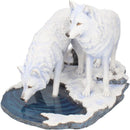 Warriors of Winter Wolf Figurine by Lisa Parker Snowy Ornament 35cm 3