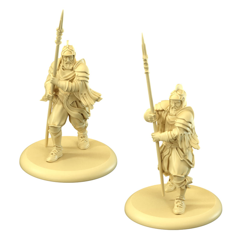 CMON A Song of Ice and Fire Tabletop Miniatures Game Highgarden Pikemen Unit Box - Loyal Footmen of House Tyrell, Strategy Game for Adults, Ages 14+, 2+ Players, 45-60 Minute Playtime, Made by CMON