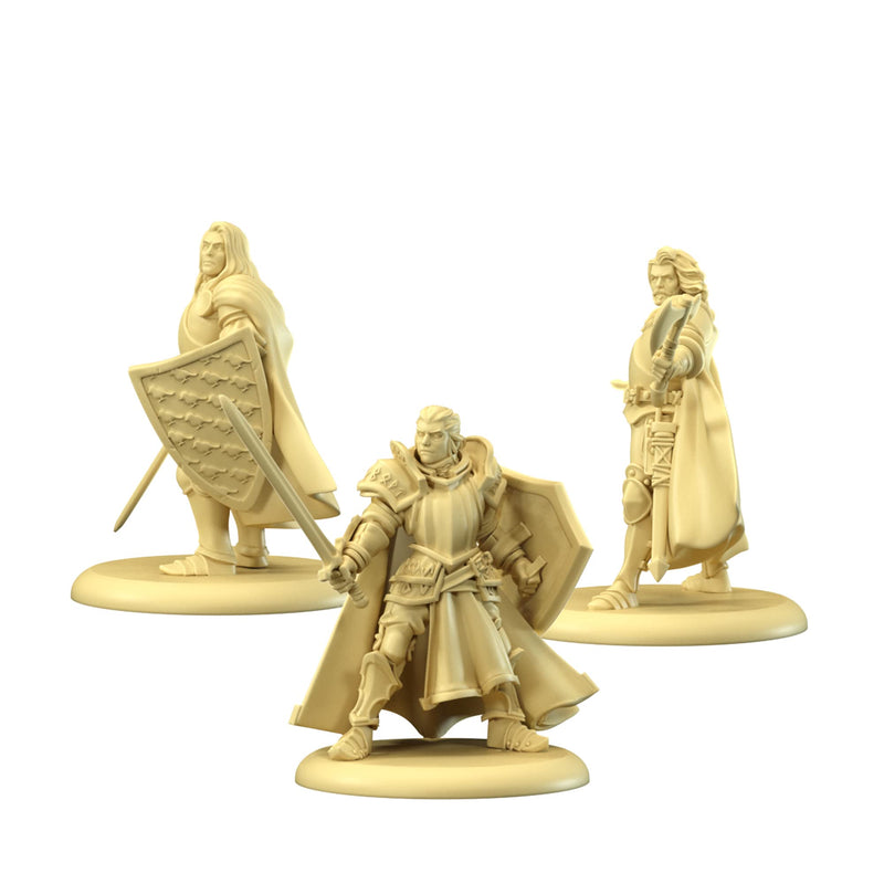 CMON A Song of Ice and Fire Tabletop Miniatures Game Baratheon Heroes 4 Box Set - Unite Legendary Heroes for Conquest! Strategy Game for Adults, Ages 14+, 2+ Players, 45-60 Minute Playtime, CMON