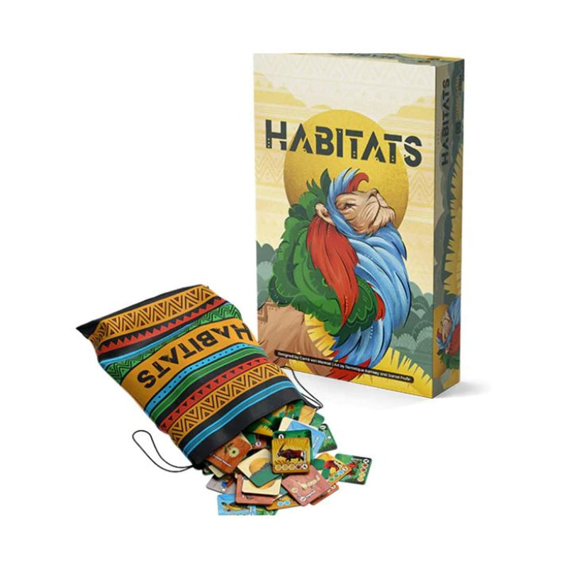 Habitats - Board Game - Tile Laying Board Game - 2-5 Players - 40 Minutes Play Time