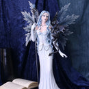 Ice Fairy Figurine With Dragon Companion Adica 57cm 5