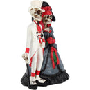 Forever By Your Side Figurine Skeleton Wedding Bride Groom Valentine 14cm 6