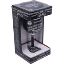 Black and White Spirit Board Goblet Glass 6