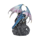 Dragons Intrigue Metallic Dragon Backflow Incense Burner 21.5cm 4
