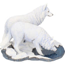 Warriors of Winter Wolf Figurine by Lisa Parker Snowy Ornament 35cm 7