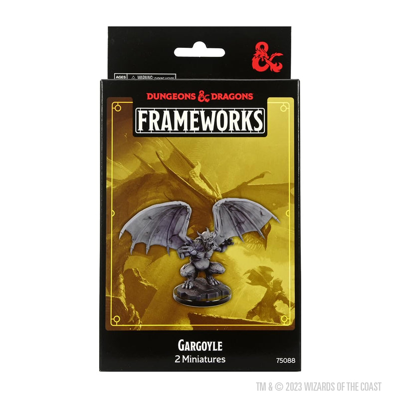 WizKids D&D Frameworks: Gargoyle - Unpainted and Unassembled