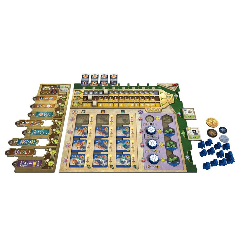 Board And Dice , Nucleum , Board Game , Ages 14+ , 1-4 Players , 60-150 Minutes Playing Time