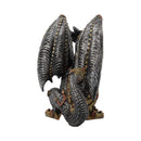 Mechanical Protector Steampunk Dragon Figurine 20cm 4
