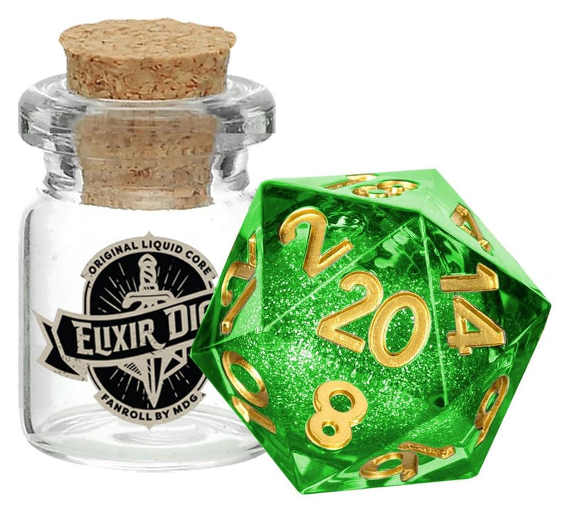 Individual D20 Elixir Liquid Core Dice Aegis of Hope