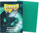 Arcane Tinmen AT-11158 Sleeves Matte Dragon Shield: Japanese Carpet-Player's Choice: Aurora (60), Silver