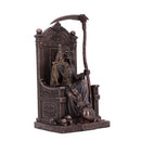 Santa Muertes Throne Bronze Figurine 22cm Muertes 6
