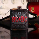 ACDC Black Ice Album Embossed Hip Flask Officially Licensed 7