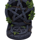Aged Pentagram Wiccan Incense Burner 20.5cm 4