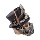 Steampunk Breathe Easy Venetian Mask Skull Ornament 19.5cm 5