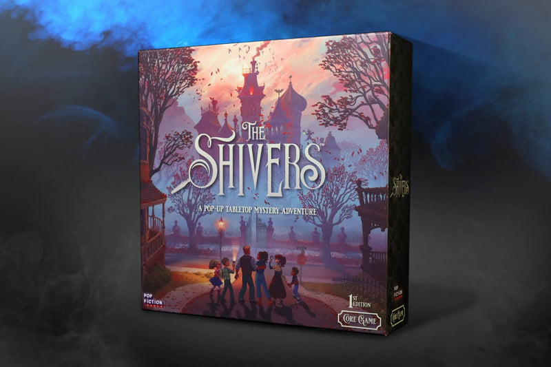 The Shivers Board Game | Pop-Up Mystery Adventure for 2-5 Players | Base Game | Unique Fantasy Family Game | Tabletop Game | Role Playing Adventure