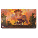 Magic The Gathering Outlaws of Thunder Junction Holofoil Playmat Gang Silhouette