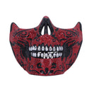 Jewelled Masquerade Red 17.5cm Mask for Cosplay 2