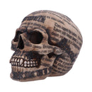Draculas Tale Vampire Novel Quote Skull 18.5cm 2