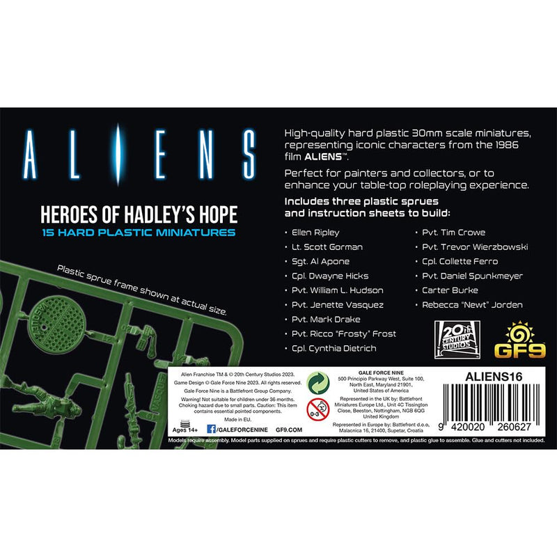 Gale Force Nine - Aliens - Heroes of Hadley's Hope