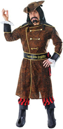 Captain John Longfellow Adult Pirate Costume