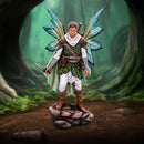 Caspian a Enchanting Forest Fairy with Majestic Wings 40cm 7