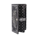 Spirit Board Embossed Purse Ouija Wallet Black 18.5cm Nemesis Now 3