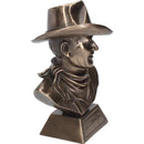 Bronze John Wayne Bust Small 18cm Captain Jake Cutter Comancheros Figurine 7